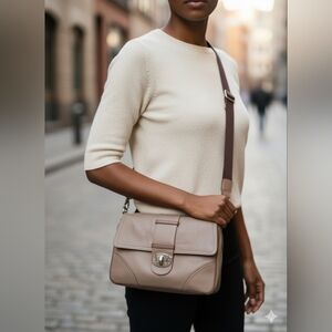 Sondra Roberts Taupe Shoulder Bag One Size